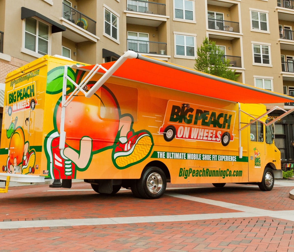 big peach truck-min